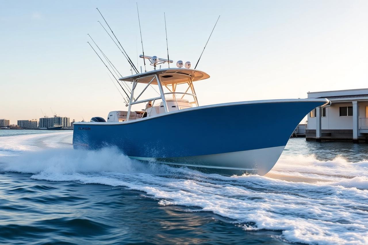 Inlet Runner 31' Center Console — 31 ft center console boat rental in Fort Lauderdale, Florida